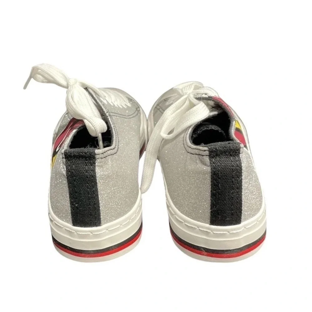 FOCO‎ NFL Arizona Cardinals Women's Size 9 Glitter Low Top Canvas Shoes Sneakers